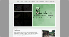 Desktop Screenshot of gardenaconvalescentcenter.com